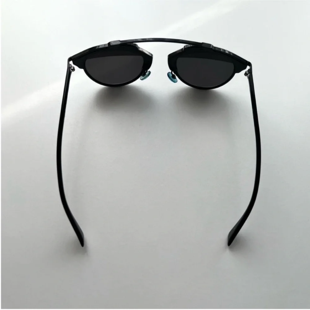 CHRISTIAN DIOR Designer SoReal Sunglasses Black/Silver